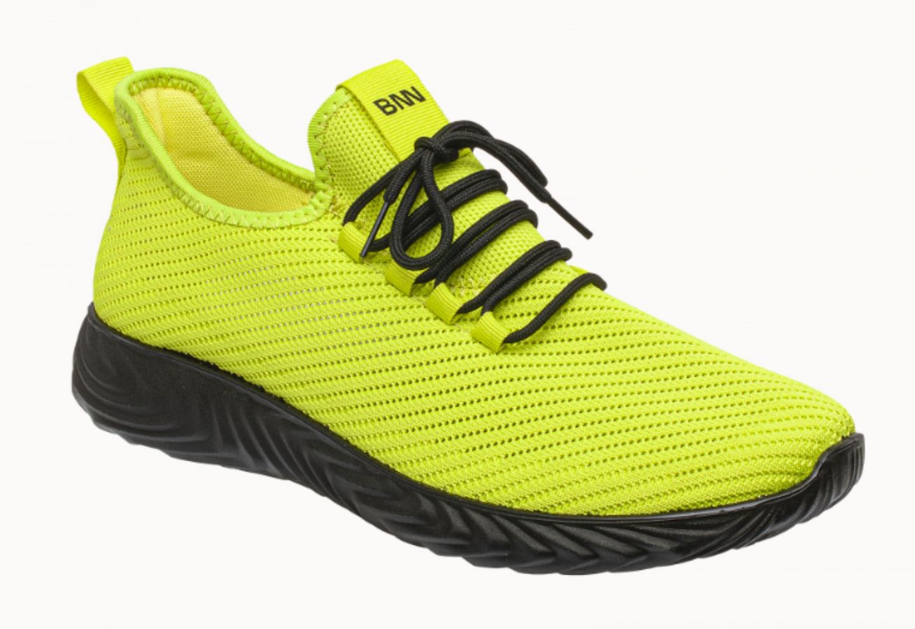 Obuv NEXO Yellow/black polobotka